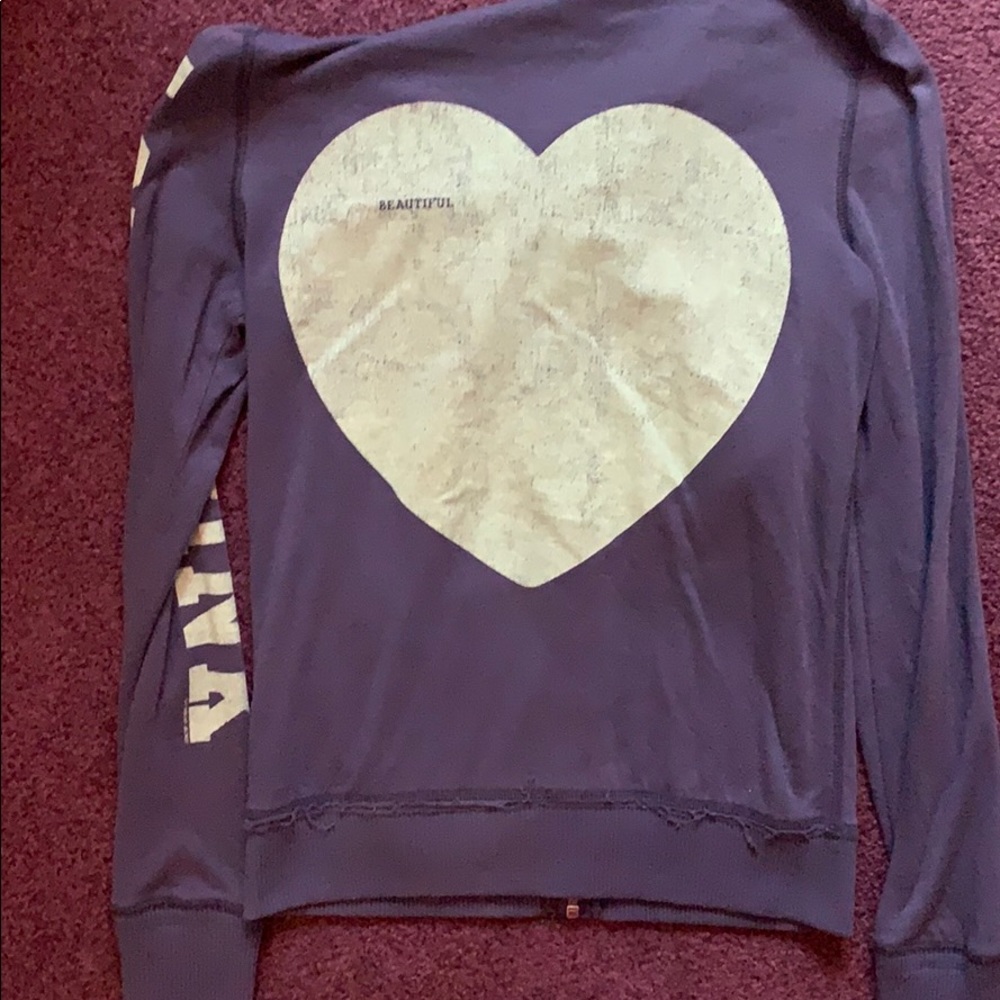 Victoria’s Secret Pink zip up hoodie. - Picture 4 of 4